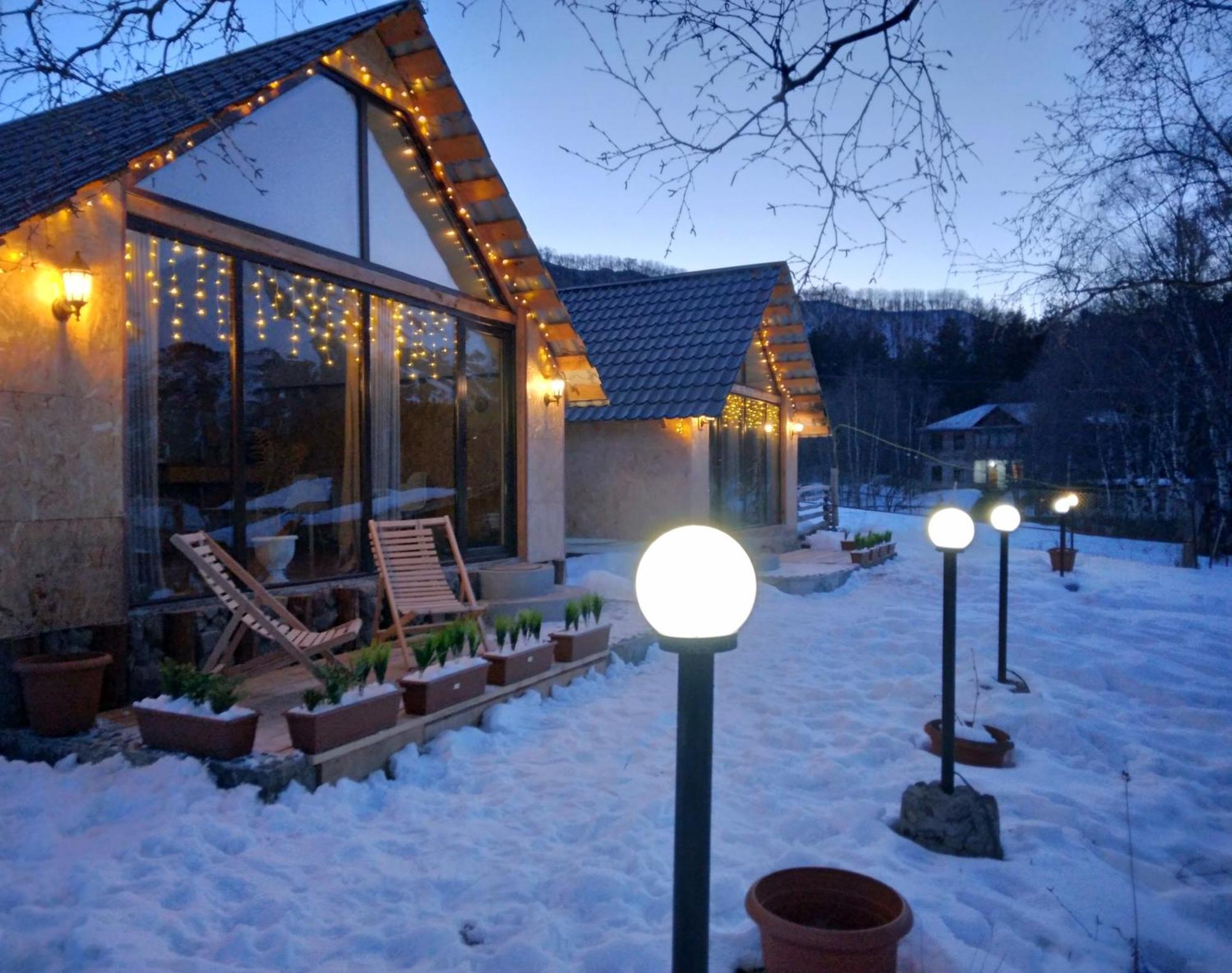 Kazbegi Cottages Qabarjina Exterior foto